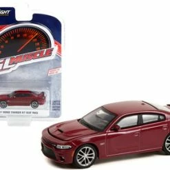 2017 Dodge Charger R/T Scat Pack, Octane Red Greenlight 13310 - 1/64 Scale Diecast Car