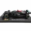 2021 Mercedes-Benz AMG F1 W12 W/Driver, #44 Lewis Hamilton - Bburago - 1/43 Scale Diecast Car