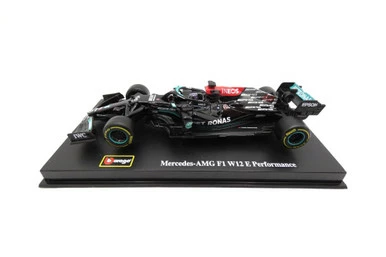 2021 Mercedes-Benz AMG F1 W12 W/Driver, #44 Lewis Hamilton - Bburago - 1/43 Scale Diecast Car