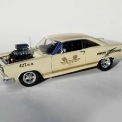 ModelToyCars 1967 Ford Fairlane - 427 SOHC White Lightning, Cream - Acme 18931 - 1/18 Scale Diecast Car