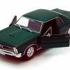 1965 Pontiac GTO, Green - Welly 22092 - 1/24 Scale Diecast Model Car