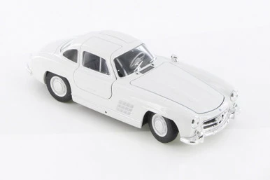 Mercedes-Benz 300 SL, Blue - Welly 24064WBU - 1/24 Scale Diecast Model Toy Car