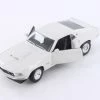 1969 Ford Mustang Boss 429, White - Welly 24067WWT - 1/24 Scale Diecast Model Toy Car