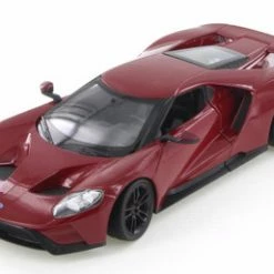 2017 Ford GT, Blood Red - Welly 24082/4D - 1/24 Scale Diecast Model Toy Car