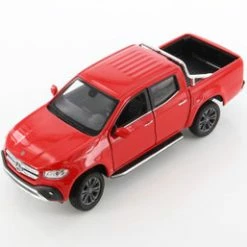 Mercedes-Benz X-Class Pickup Truck, Red - Welly 24100WR - 1/27 Scale Diecast Model Toy Car