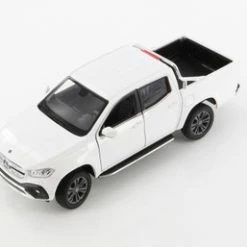 Mercedes-Benz X-Class Pickup Truck, White - Welly 24100WWT - 1/27 Scale Diecast Model Toy Car