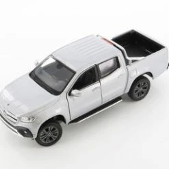 Mercedes-Benz X-Class Pickup, Silver - Welly 24100/4D - 1/24 Scale Diecast Model Toy Car