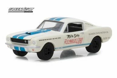 1965 Ford Shelby Mustang GT350 Super Horse Driven By Mike Gray - Greenlight 29949, 1/64 Diecast Car