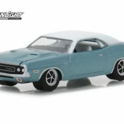 1970 Dodge Challenger Western Sport Special, Blue - Greenlight 29986/48 - 1/64 Scale Diecast Car
