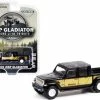 Honcho J-10 Tribute 2020 Jeep Gladiator Pickup Truck, Black & Gold - Greenlight 1/64 Diecast Car