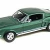 1967 Ford Mustang GTA Fastback, Green - Maisto 31166 - 1/18 Scale Diecast Model Toy Car