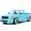 1999 Ford F-150 SVT Lightning Pickup Truck, Light Blue - Jada Toys 31378 - 1/24 Scale Diecast Car