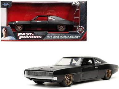 1968 Dodge Charger Widebody, Fast 9 - Jada Toys 32614 - 1/24 Scale Diecast Model Toy Car