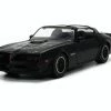 1977 Pontiac Firebird T/A Trans Am T-top, Matte Black - Jada Toys 34038 - 1/24 Scale Diecast Car