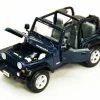 Jeep Wrangler Rubicon Convertible, Blue, Showcasts 34245 - 1/27 Scale Diecast Car (New, But NO BOX)