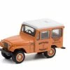 Westhaven Pharmacy 24 Hr Delivery 1974 Jeep DJ-5, Copper/Bronze And White - Greenlight 35200B/48 - 1/64 Scale Diecast Model Toy Car