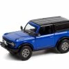 2021 Ford Bronco 2-Door VIN #001 (Lot #3008), Lightning Blue - Greenlight 37240 - 1/64 Diecast Car