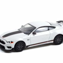 2021 Ford Mustang Mach 1 VIN #001 (Lot #3005), Fighter Jet Gray, Greenlight 37240, 1/64 Diecast Car
