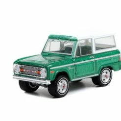1977 Ford Bronco (Lot #1001.1), Jade Glow Green - Greenlight 37250F - 1/64 Scale Diecast Car