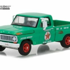 1970 Ford F-100 Pickup Texaco Gas, Green - Greenlight 41040/48 - 1/64 Scale Diecast Model Toy Car