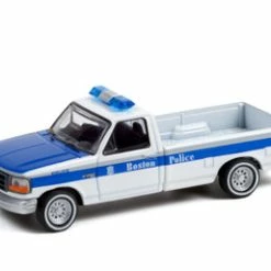 Greenlight Boston Police Department 1995 Ford F-250and- 42980C/48 - 1/64 Scale Diecast Model Toy Car