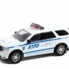 Greenlight New York City Police Department 2019 Dodge Durangowith 42980F/48 1/64 Scale Diecast Model Toy Car