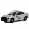 2019 Dodge Charger Police, Gray - Greenlight 42990D/48 - 1/64 Scale Diecast Model Toy Car