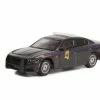 2020 Dodge Charger, Dark Gray - Greenlight 43000D/48 - 1/64 Scale Diecast Model Toy Car