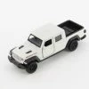 2020 Jeep Gladiator Pickup, White - Welly 43788D - 1/34 Scale Diecast Model Toy Car