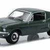 1968 Ford Mustang GT Fastback, Highland Green - Greenlight 44723/48 - 1/64 Scale Diecast Car