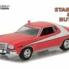 1976 Ford Gran Torino Starsky And Hutch, Red - Greenlight 44780A/48 - 1/64 Scale Diecast Car