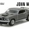 1966 Ford Mustang BOSS 429 (John Wick), Gray - Greenlight 44780E/48 - 1/64 Scale Diecast Car