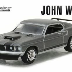 1966 Ford Mustang BOSS 429 (John Wick), Gray - Greenlight 44780E/48 - 1/64 Scale Diecast Car