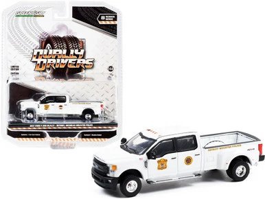 Greenlight Detroit, MI Mounted Police 2017 Ford F-350 Dually 4x4 46080D/48 1/64 Scale Diecast Model Toy Car