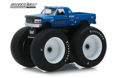 1996 Ford F-250 Monster Truck, Bigfoot #5 - Greenlight 49040/48 - 1/64 Scale Diecast Model Toy Car