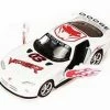 Dodge Viper Race Car #03, White - Kinsmart 5039DF - 1/36 Scale Diecast Model Toy Car (Brand New, But NOT IN BOX)