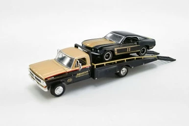 ModelToyCars Y Yunick 1970 Ford F-350 Ramp& 1969 Ford Mustang Trans Am 51341 - 1/64 Scale Diecast Model Toy Car