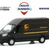 2019 Ford Transit Van, UPS - Greenlight 53010E/48 - 1/64 Scale Diecast Model Toy Car