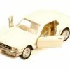1964 1/2 Ford Mustang, Ivory - Kinsmart 5351D - 1/36 Scale Diecast Car (Brand New, But NOT IN BOX)