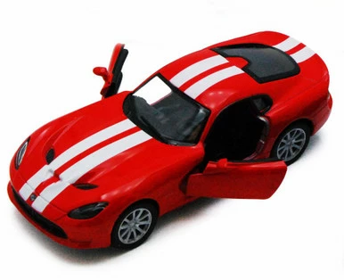 2013 Dodge SRT Viper GTS, Red - Kinsmart 5363DF- 1/36 Scale Diecast Car (Brand New, But NOT IN BOX)