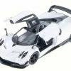 2016 Pagani Huayra BC, White - Kinsmart 5400D - 1/38 Scale Diecast Model Toy Car