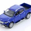 2017 Mercedes-Benz X-Class Double Cab Pickup Truck, Blue - Kinsmart 5410D - 1/42 Scale Diecast Car