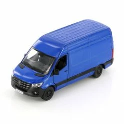 2019 Mercedes-Benz Spinter Van, Blue - Kinsmart 5426D - 1/48 Scale Diecast Model Toy Car