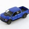 2022 Ford F-150 Raptor Pickup Truck, Blue - Kinsmart 5436D - 1/46 Scale Diecast Model Toy Car