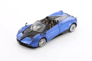 Pagani Huayra Roadster, Blue - Showcasts 68264D - 1/24 Scale Diecast Model Toy Car