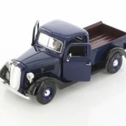 1937 Ford Pickup Truck, Blue - Showcasts 73233AC/BU - 1/24 Scale Diecast Model Toy Car