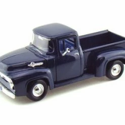 Motor Max 1956 Ford Pick Up Truck, Blue - Motormax 73235 - 1/24 Scale Diecast Model Car