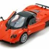 Pagani Zonda F, Orange - Motor Max 73369W - 1/24 Scale Diecast Model Toy Car