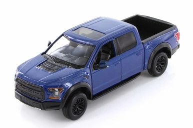 2017 Ford F-150 Raptor, Blue - Showcasts 79344BU - 1/27 Scale Diecast Model Toy Car