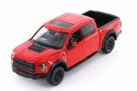 2017 Ford F-150 Raptor, Red - Showcasts 79344R - 1/27 Scale Diecast Model Toy Car